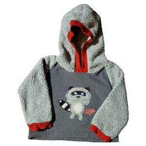 Swiggles Toddler Warm Raccoon Winter Warm Hoodie